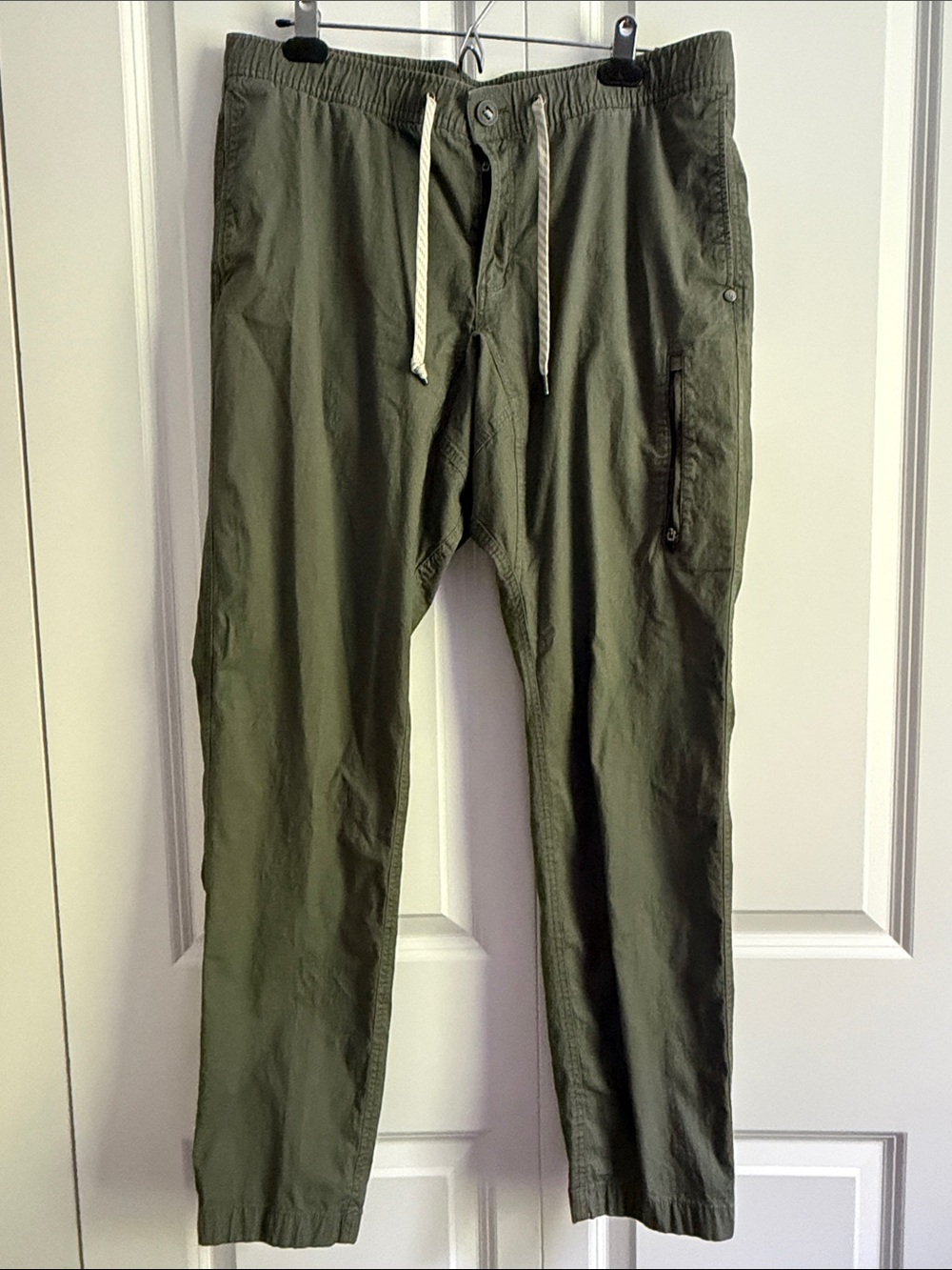 Vuori Olive Green Drawstring Chinos XL
